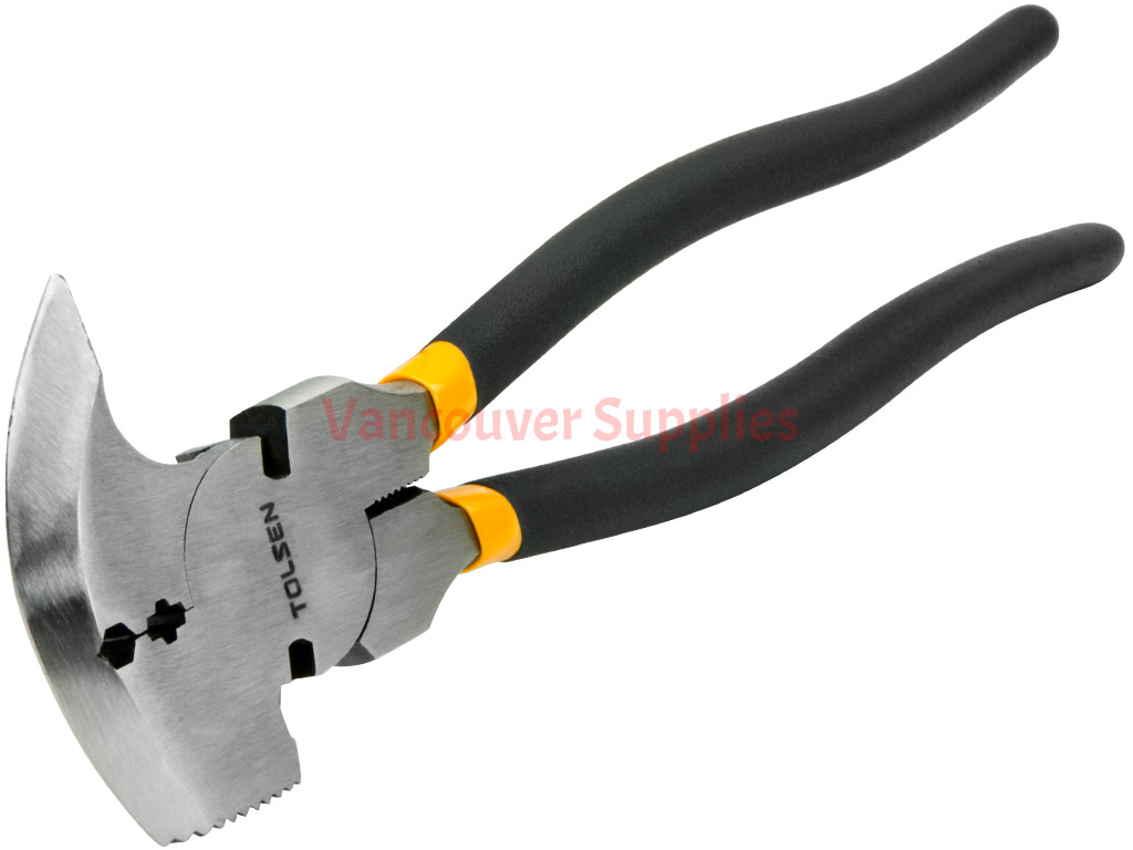 HeavyDuty Fencing Pliers Fence Wire Cutter Twisting Tensioning